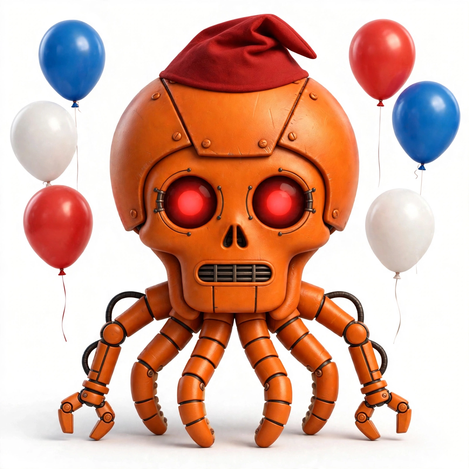 14 juillet — bonnet phrygien et ballons